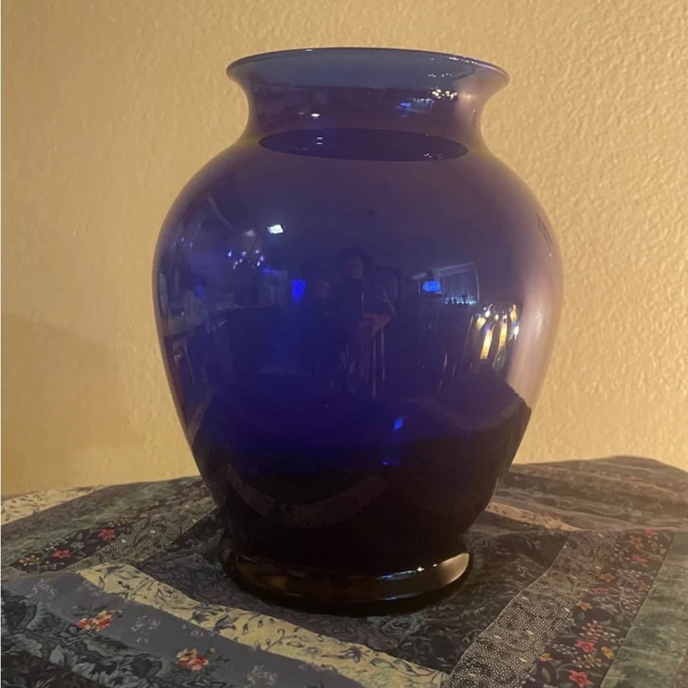 Cobalt Blue 7.5” Vase